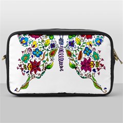 Butterfly T- Shirt Butterfly T- Shirt Toiletries Bag (one Side) by JamesGoode