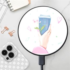 Never Stop Dreaming Wireless Fast Charger(black) by SychEva