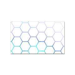 Abstract T- Shirt Honeycomb Pattern 6 Sticker (rectangular) by EnriqueJohnson