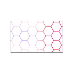 Abstract T- Shirt Honeycomb Pattern 7 Sticker (rectangular) by EnriqueJohnson