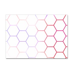 Abstract T- Shirt Honeycomb Pattern 7 Sticker A4 (100 Pack) by EnriqueJohnson