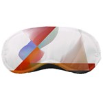 Abstract T- Shirt Pink Colorful Abstract Minimalism T- Shirt Sleep Mask Front