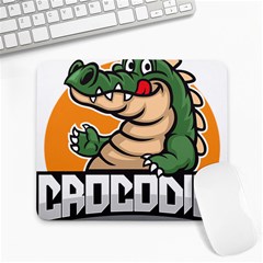 Funny Crocodile Large Mousepad by Sarkoni