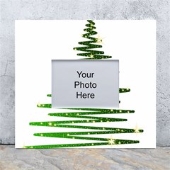 Christmas Tree Holidays White Wall Photo Frame 5  X 7  by Sarkoni