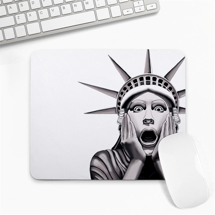 Funny Statue Of Liberty Parody Large Mousepad