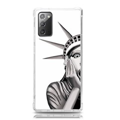 Funny Statue Of Liberty Parody Samsung Galaxy Note 20 Tpu Uv Case by Sarkoni