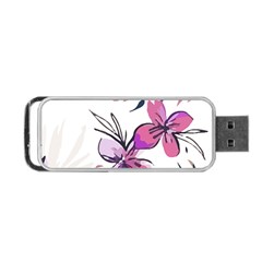 Botanical T- Shirt Botanical Creative Flower Mounted T- Shirt Portable Usb Flash (two Sides) by EnriqueJohnson