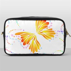 Butterfly Design T- Shirtbutterfly T- Shirt (1) Toiletries Bag (one Side) by EnriqueJohnson