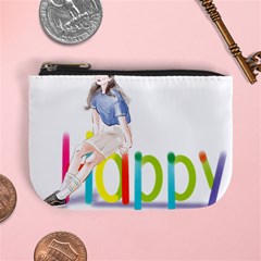 Happy Mini Coin Purse by SychEva