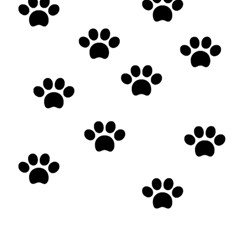 Dog Paw Print T- Shirt Paw Pattern 6 Play Mat (square) by EnriqueJohnson