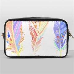 Feathers Design T- Shirtfeathers T- Shirt (1) Toiletries Bag (one Side) by EnriqueJohnson