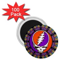 Gratefuldead Grateful Dead Pattern 1 75  Magnets (100 Pack)  by Sarkoni