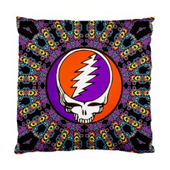 Gratefuldead Grateful Dead Pattern Standard Cushion Case (one Side) by Sarkoni