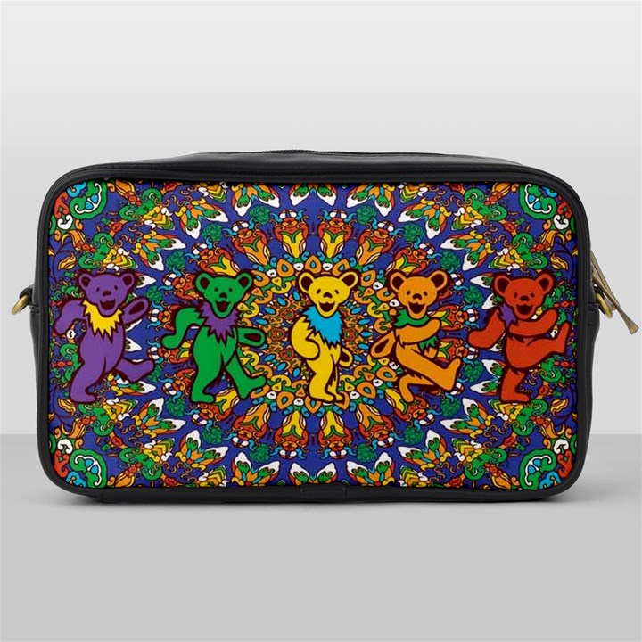 Grateful Dead Pattern Toiletries Bag (One Side)