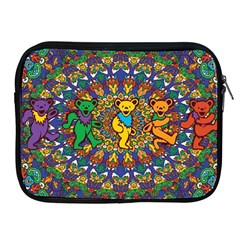 Grateful Dead Pattern Apple Ipad 2/3/4 Zipper Cases by Sarkoni