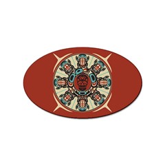 Grateful-dead-pacific-northwest-cover Sticker Oval (100 Pack) by Sarkoni