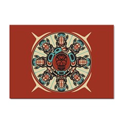 Grateful-dead-pacific-northwest-cover Sticker A4 (10 Pack) by Sarkoni