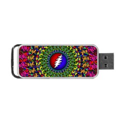 Grateful Dead Portable Usb Flash (two Sides) by Sarkoni