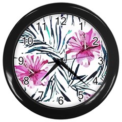 Hawaii T- Shirt Hawaii Elegant Creative T- Shirt Wall Clock (black) by EnriqueJohnson