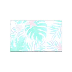 Hawaii T- Shirt Hawaii Forest Pattern T- Shirt Sticker (rectangular) by EnriqueJohnson