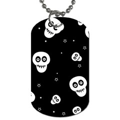 Skull Pattern Dog Tag (two Sides) by Ket1n9