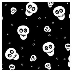 Skull Pattern Lightweight Scarf  by Ket1n9