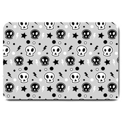 Skull-pattern- Large Doormat by Ket1n9