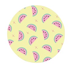 Watermelon Wallpapers  Creative Illustration And Patterns Mini Round Pill Box (pack Of 5) by Ket1n9