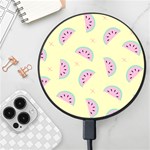 Watermelon Wallpapers  Creative Illustration And Patterns Wireless Fast Charger(Black) Front