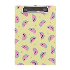 Watermelon Wallpapers  Creative Illustration And Patterns A5 Acrylic Clipboard by Ket1n9