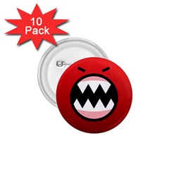 Funny Angry 1 75  Buttons (10 Pack) by Ket1n9