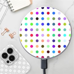 Circle Pattern(1) Wireless Fast Charger(white) by Ket1n9