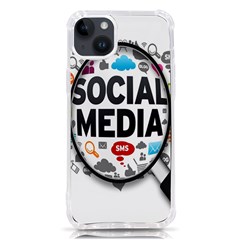 Social Media Computer Internet Typography Text Poster Iphone 14 Plus Tpu Uv Print Case by Ket1n9