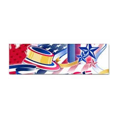 Independence Day United States Of America Sticker Bumper (10 Pack) by Ket1n9