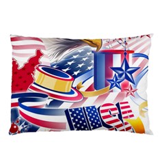 United States Of America Usa  Images Independence Day Pillow Case (two Sides) by Ket1n9