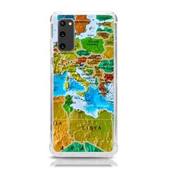 World Map Samsung Galaxy S20 6 2 Inch Tpu Uv Case by Ket1n9