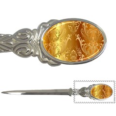 Golden Pattern Vintage Gradient Vector Letter Opener by Ket1n9