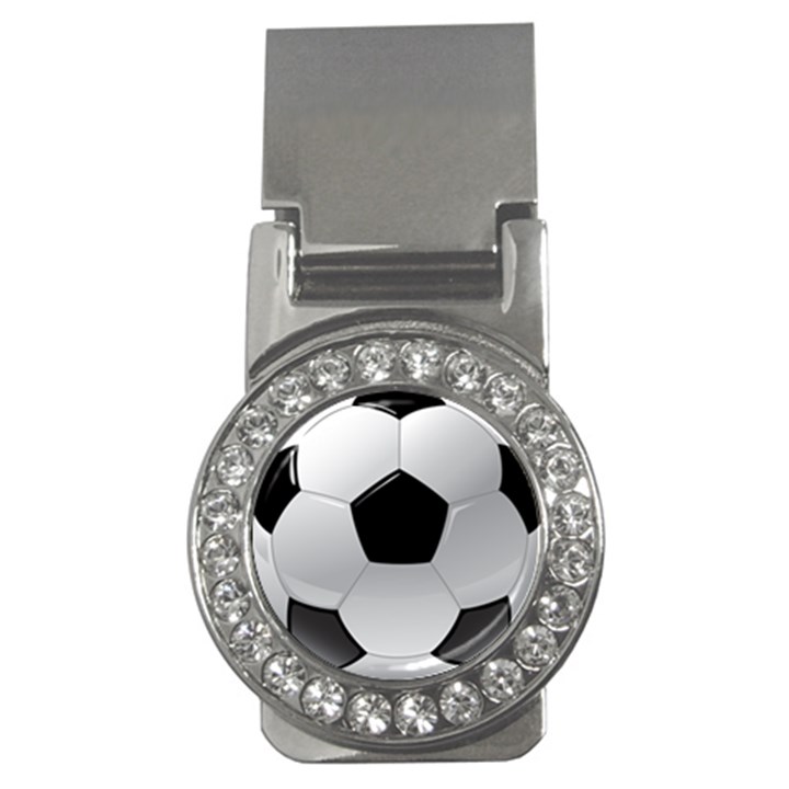 Soccer Ball Money Clips (CZ) 