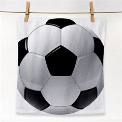 Soccer Ball Face Towel by Ket1n9