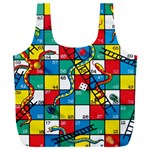 Snakes And Ladders Full Print Recycle Bag (XXL) Front