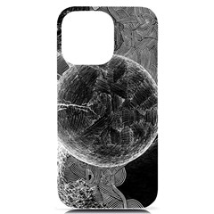 Space-universe-earth-rocket Iphone 14 Pro Max Black Uv Print Case by Ket1n9