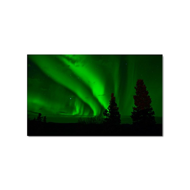 Aurora-borealis-northern-lights- Sticker Rectangular (100 pack)