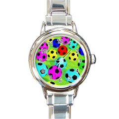 Balls Colors Round Italian Charm Watch by Ket1n9