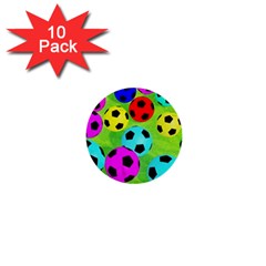 Balls Colors 1  Mini Buttons (10 Pack)  by Ket1n9