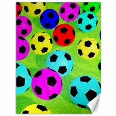 Balls Colors Canvas 36  X 48  by Ket1n9