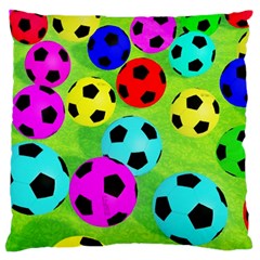 Balls Colors Standard Premium Plush Fleece Cushion Case (one Side) by Ket1n9