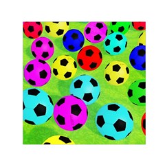 Balls Colors Square Satin Scarf (30  X 30 ) by Ket1n9