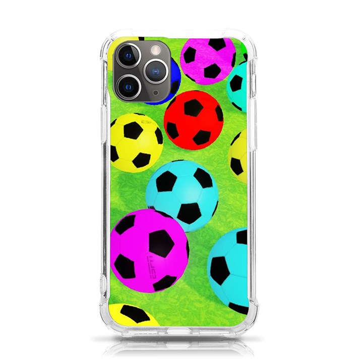 Balls Colors iPhone 11 Pro 5.8 Inch TPU UV Print Case