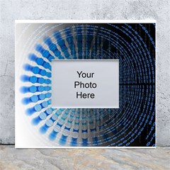 Data-computer-internet-online White Wall Photo Frame 5  X 7  by Ket1n9