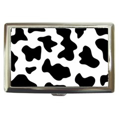 Animal-print-black-and-white-black Cigarette Money Case by Ket1n9